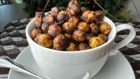 Air Fryer Chickpeas